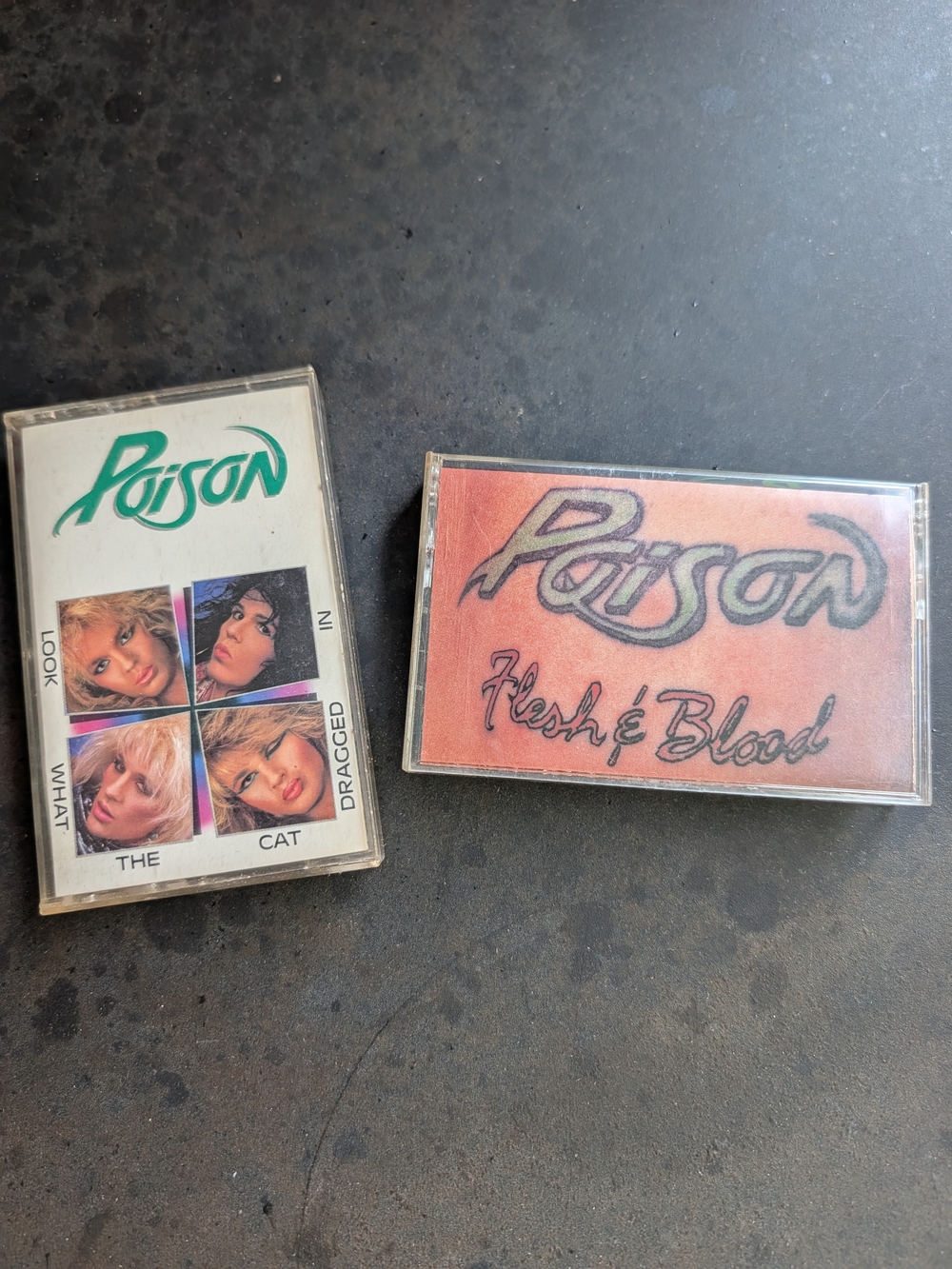 Poison Flesh & Blood Cassette Tape - Bundle Of 2